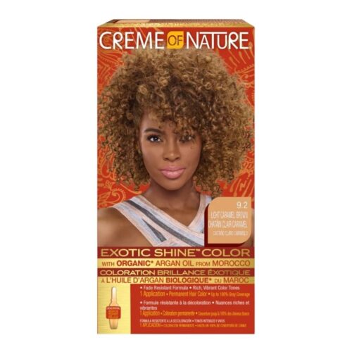 Creme of Nature Exotic Shine-Light Caramel Brown 9.2