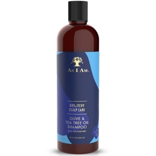 As I Am Dry & Itchy Olive And Tea Tree Oil Shampoo 355 ml- 12 oz